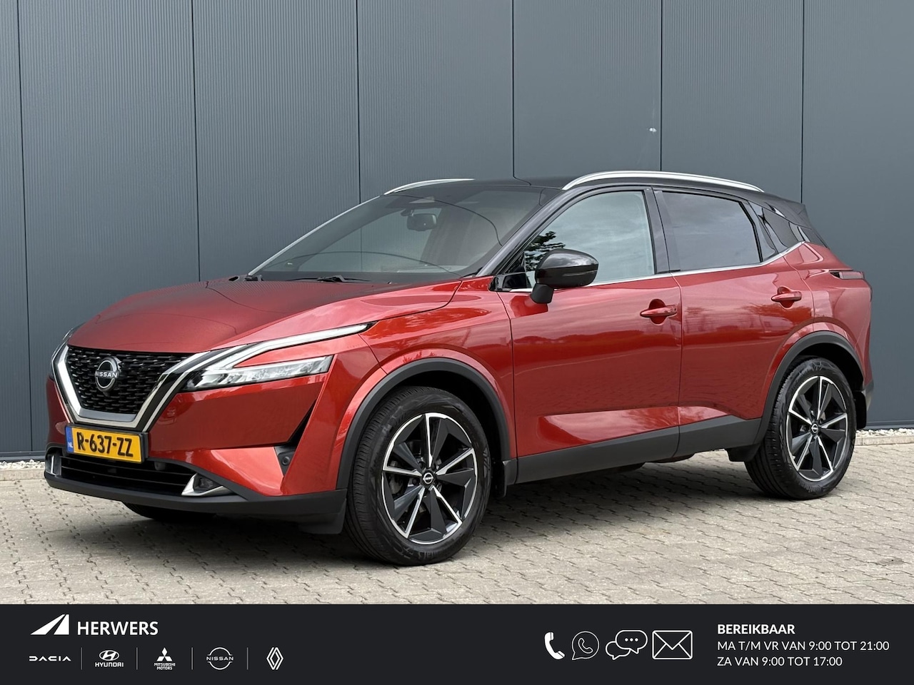 Nissan Qashqai - 1.3 MHEV Tekna Plus / Apple Carplay/Android Auto / Airco / Cruise Control / Panoramadak / - AutoWereld.nl