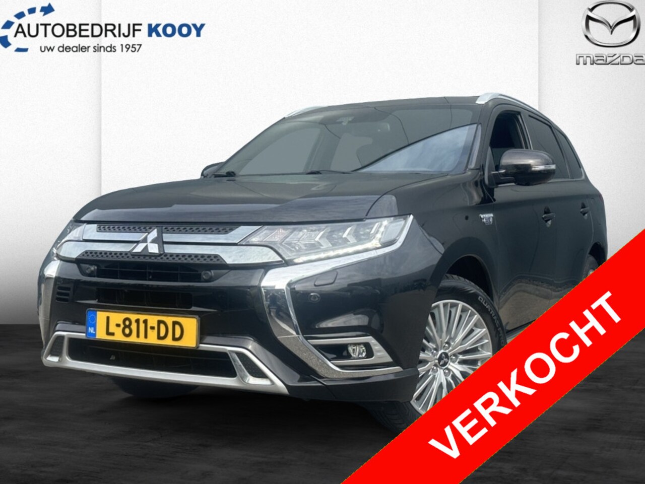 Mitsubishi Outlander - 2.4 PHEV Instyle / 1e eigenaar / Schuifdak / Trekhaak / Leer - AutoWereld.nl