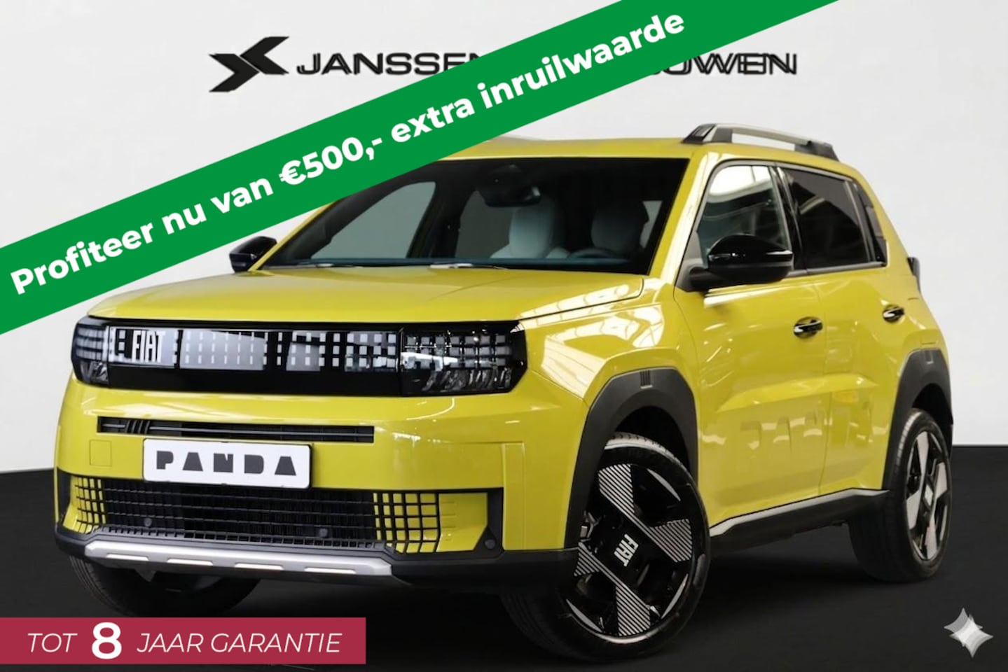 Fiat Grande Panda - La Prima 11 kW 44 kWh Voorraad Voordeel / 2+6 jaar garantie - AutoWereld.nl