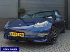 Tesla Model 3 - Performance AWD 75 kWh | 87% SOH | Stoel en achterbank verwarming