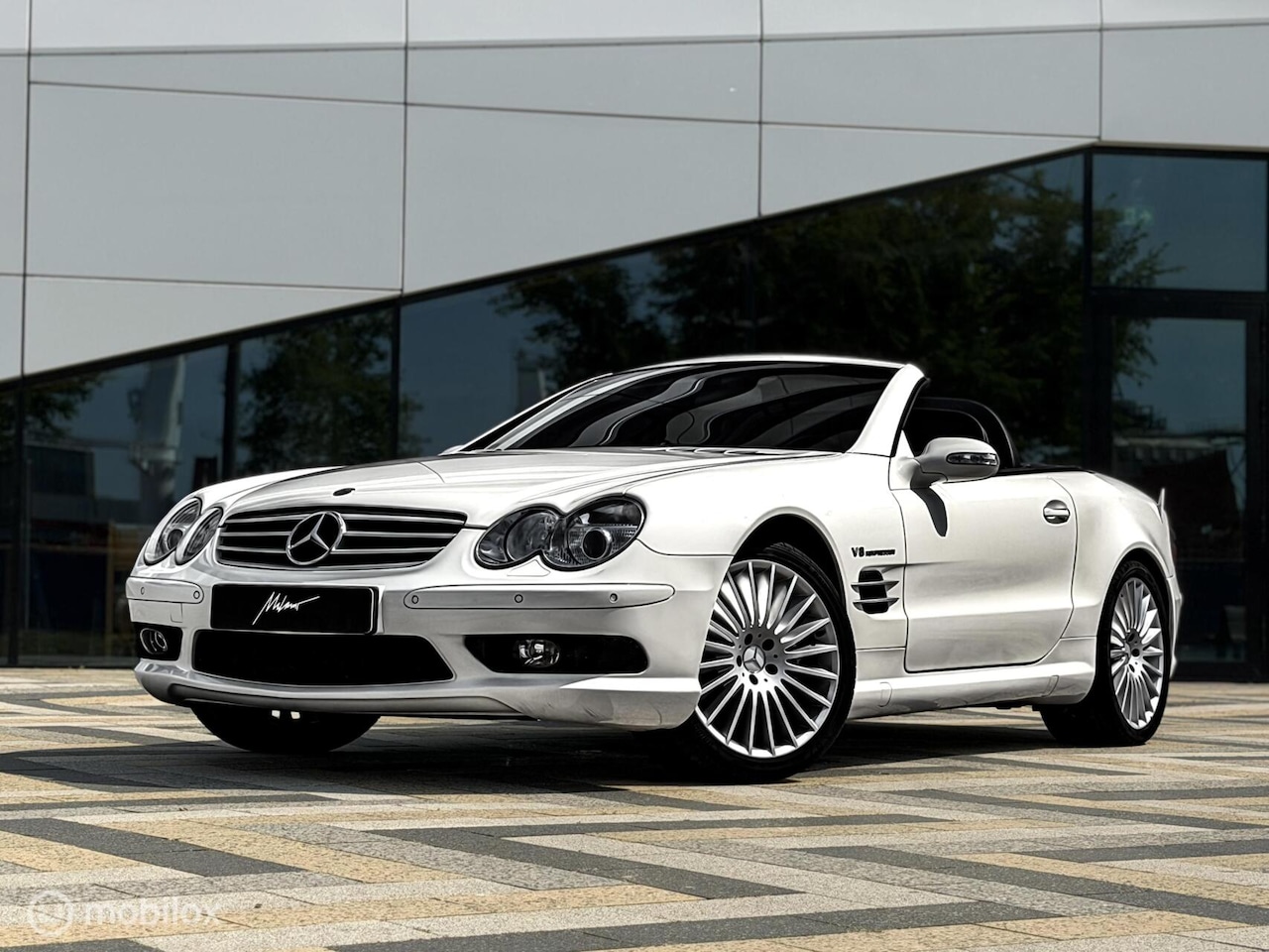 Mercedes-Benz SL-klasse Cabrio - AMG 55 |Memory |V8 |Carplay |Leder - AutoWereld.nl
