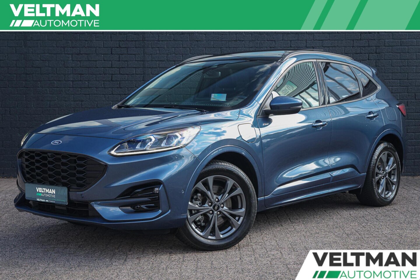 Ford Kuga - 2.5 PHEV ST-Line X PANO TREKHAAK ADAPTIVE CRUISE HEAD UP CAMERA STUURVERWARMING B&O - AutoWereld.nl