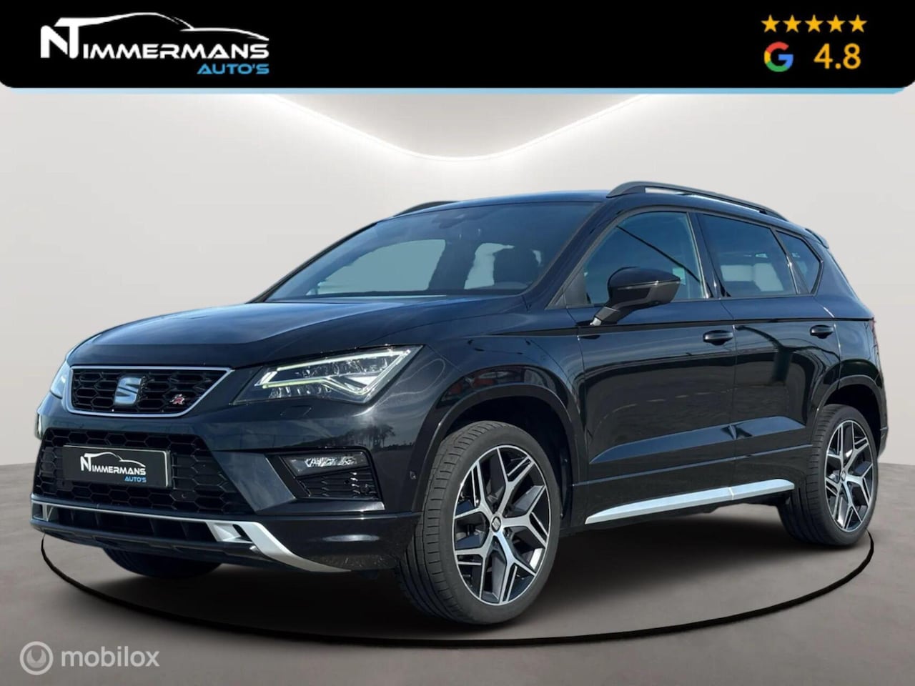 SEAT Ateca - 1.4 EcoTSI FR|ADAP CC|Cam|Alcantara|CARPLAY|AUTOMAAT - AutoWereld.nl