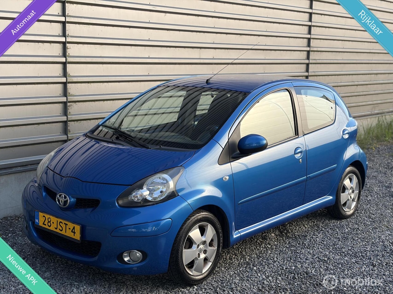 Toyota Aygo - 1.0-12V Dynamic Blue AUTOMAAT|NW APK|AIRCO|ELEK PAKKET| - AutoWereld.nl