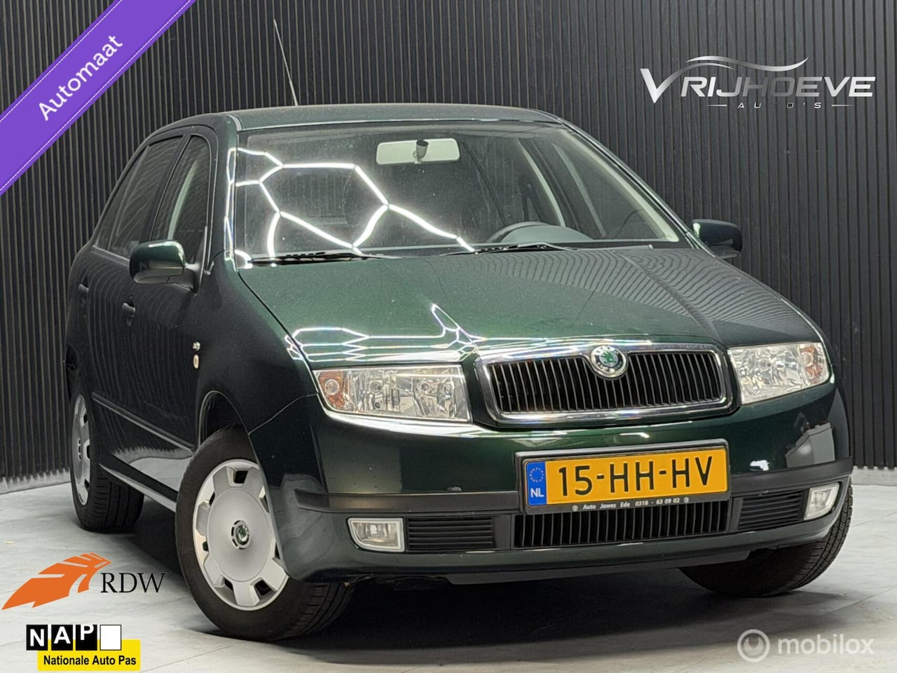 Skoda Fabia - 1.4-16V Comfort|AUT|NAP|NW APK|AIRCO|ELEKPAKKET - AutoWereld.nl