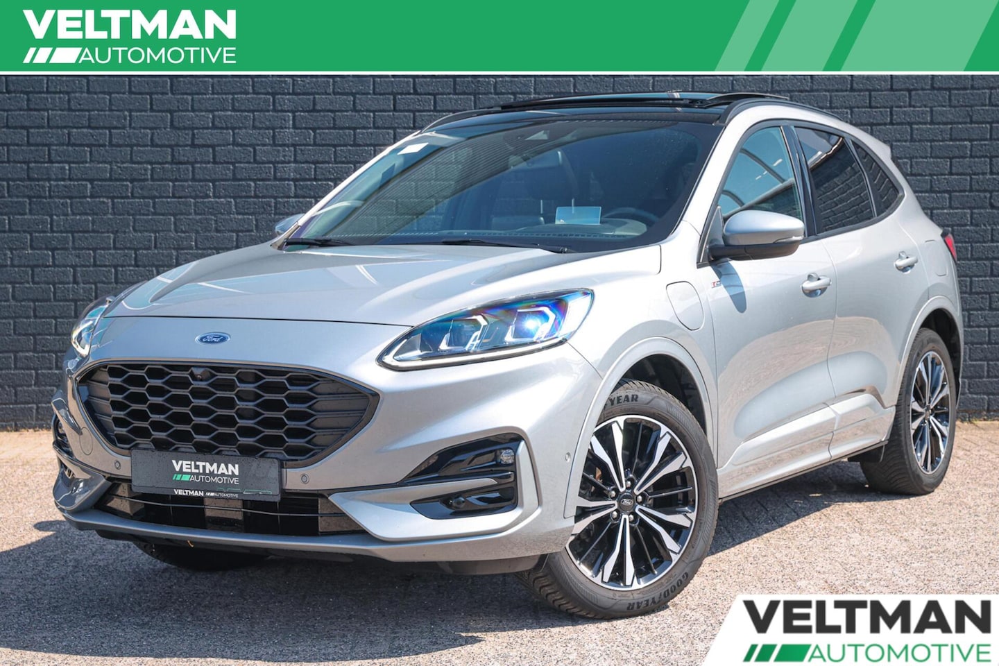 Ford Kuga - 2.5 PHEV ST-Line X PANO TREKHAAK ADAPTIVE CRUISE HEAD UP CAMERA STUURVERWARMING B&O - AutoWereld.nl