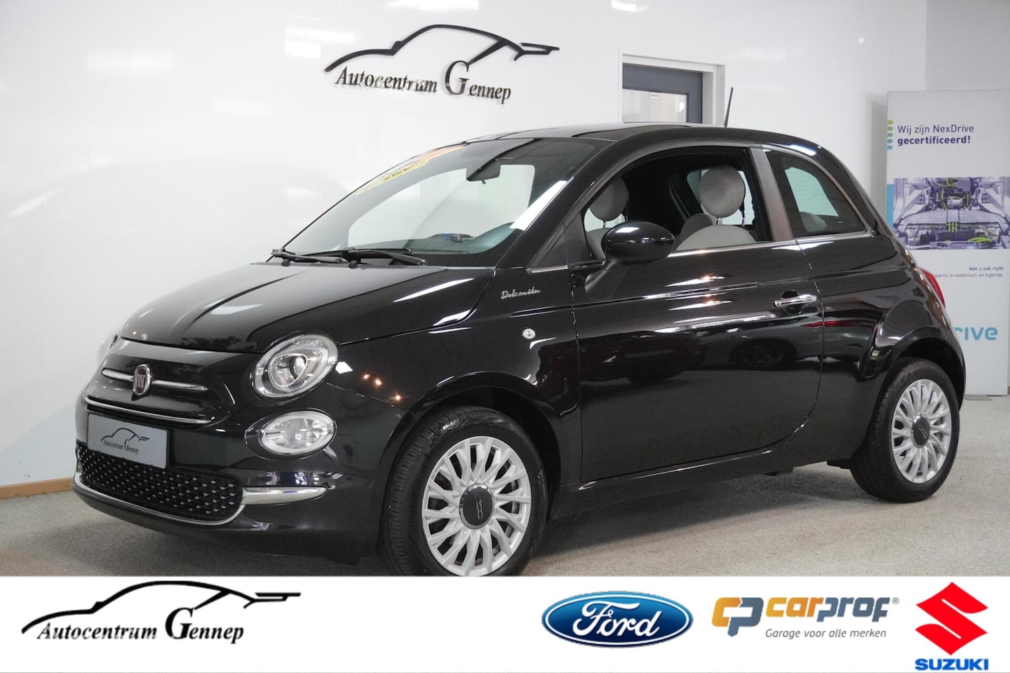 Fiat 500 - 1.0 Hybrid Dolcevita | Panoramadak | Leer | - AutoWereld.nl