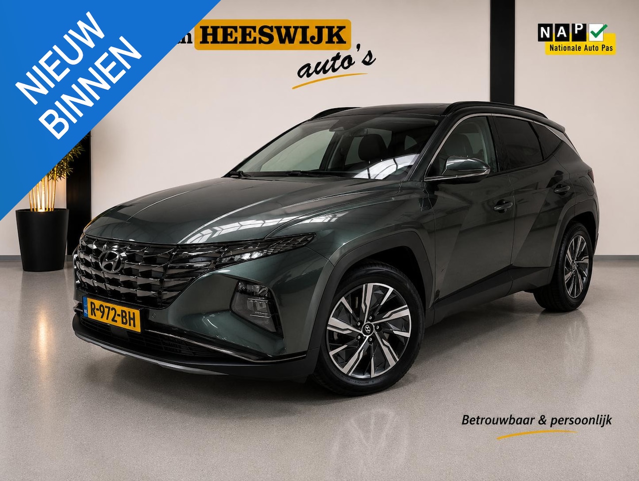 Hyundai Tucson - 1.6 T-GDI MHEV Comfort Smart Navi | Ecc  v+a| Lmv | Pdc | Keyless - AutoWereld.nl
