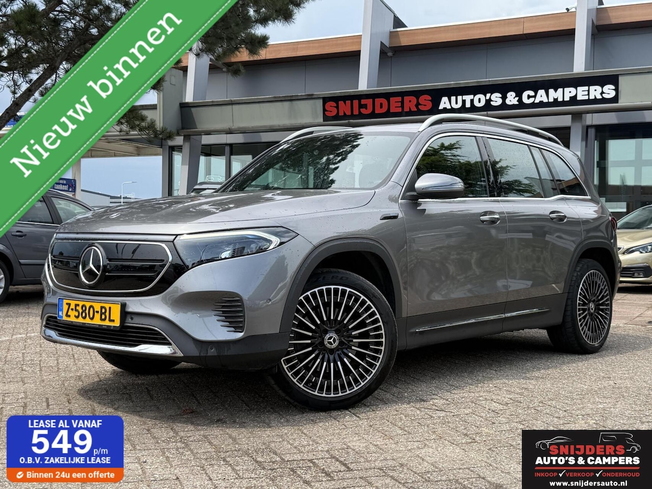 Mercedes-Benz EQB - 350 4MATIC AMG Line 67 kWh Trekhaak SOH 100% - AutoWereld.nl