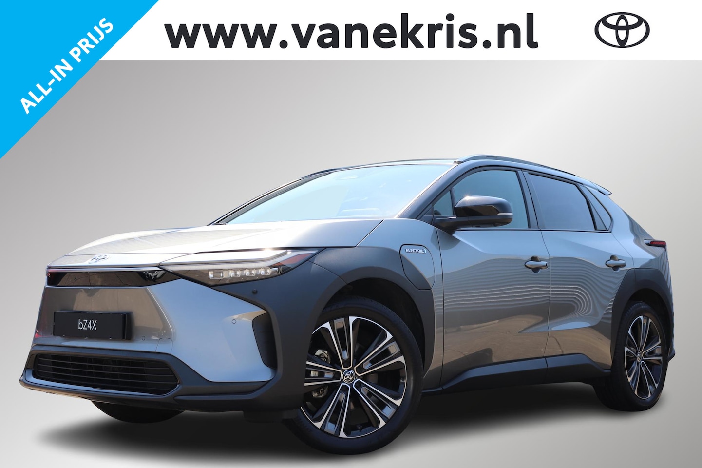 Toyota bZ4X - Premium 71 kWh Limited, Bi-Tone, Panodak, BSM, 360 Camera, Keyless! - AutoWereld.nl