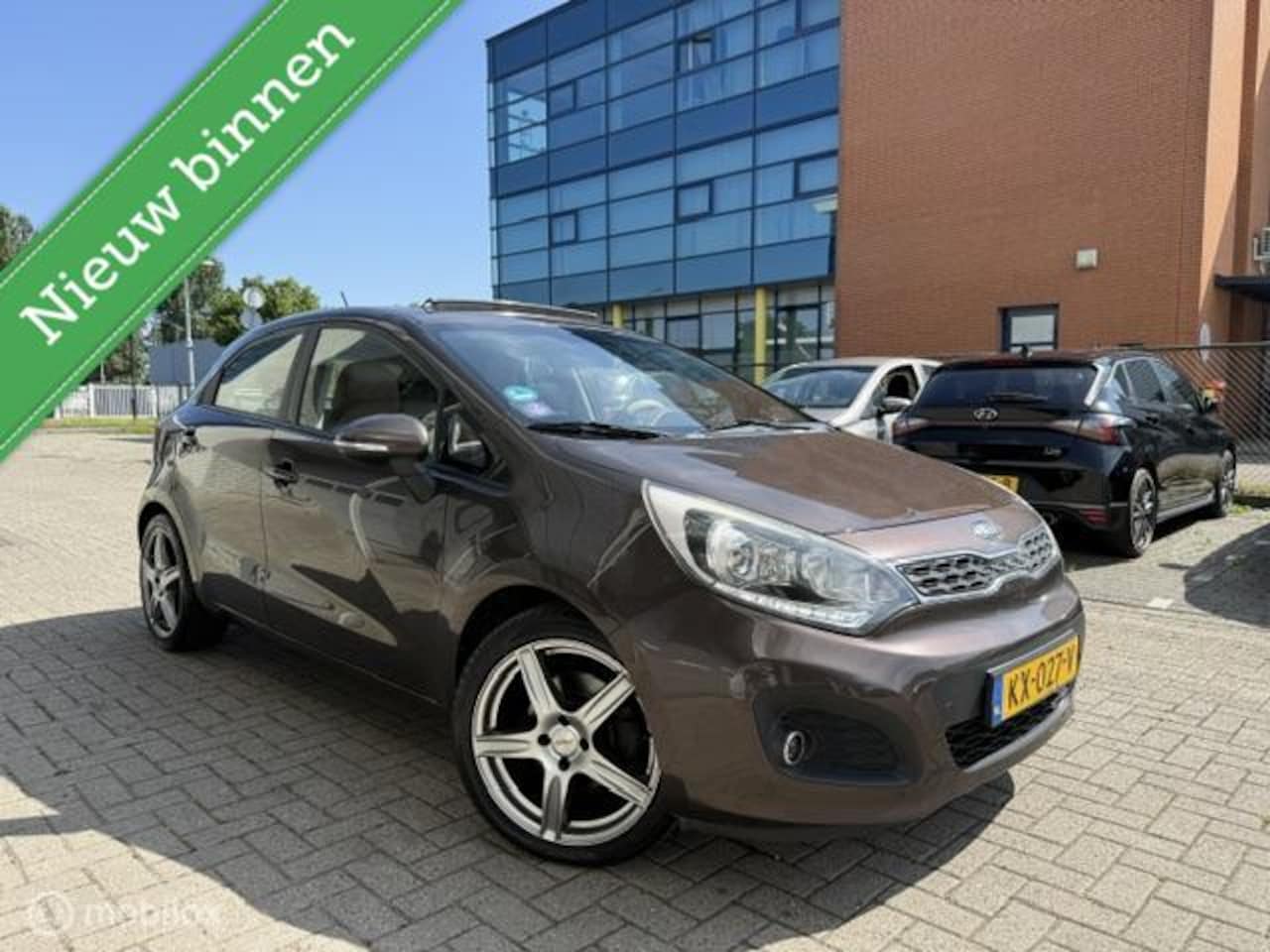 Kia Rio - 1.4 CVVT Super Pack Bomvol Pano Automaat Leer - AutoWereld.nl