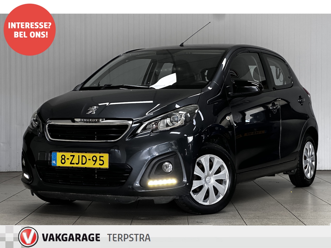 Peugeot 108 - 1.0 e-VTi Active/ LED Dagrijverl./ Airco/ Bluetooth/ Multi.Stuur/ Elek.pakket/ Isofix/ C.V - AutoWereld.nl