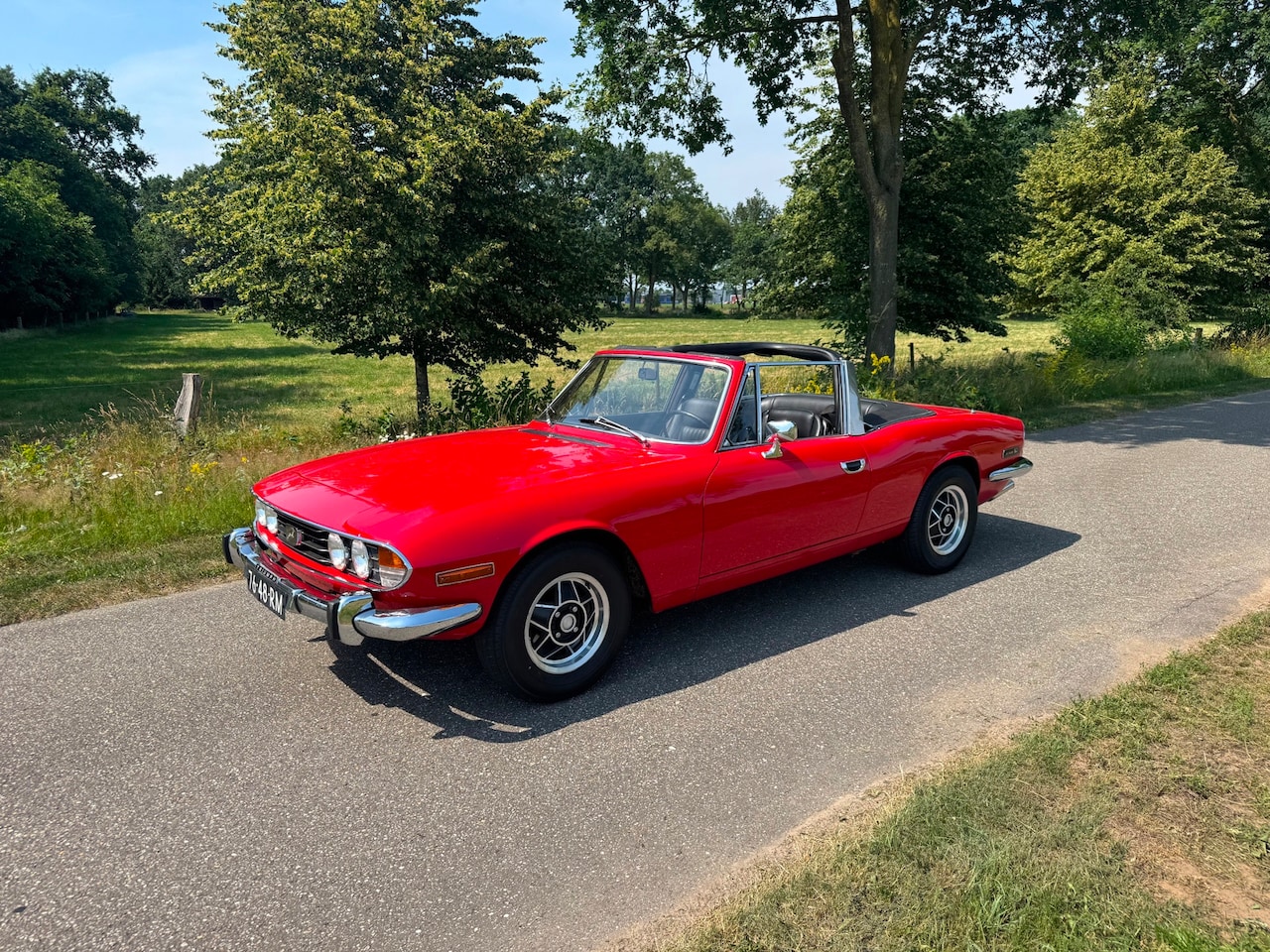 Triumph Stag - MK II Convertible Automaat 3.5 V8 Origineel NL - AutoWereld.nl