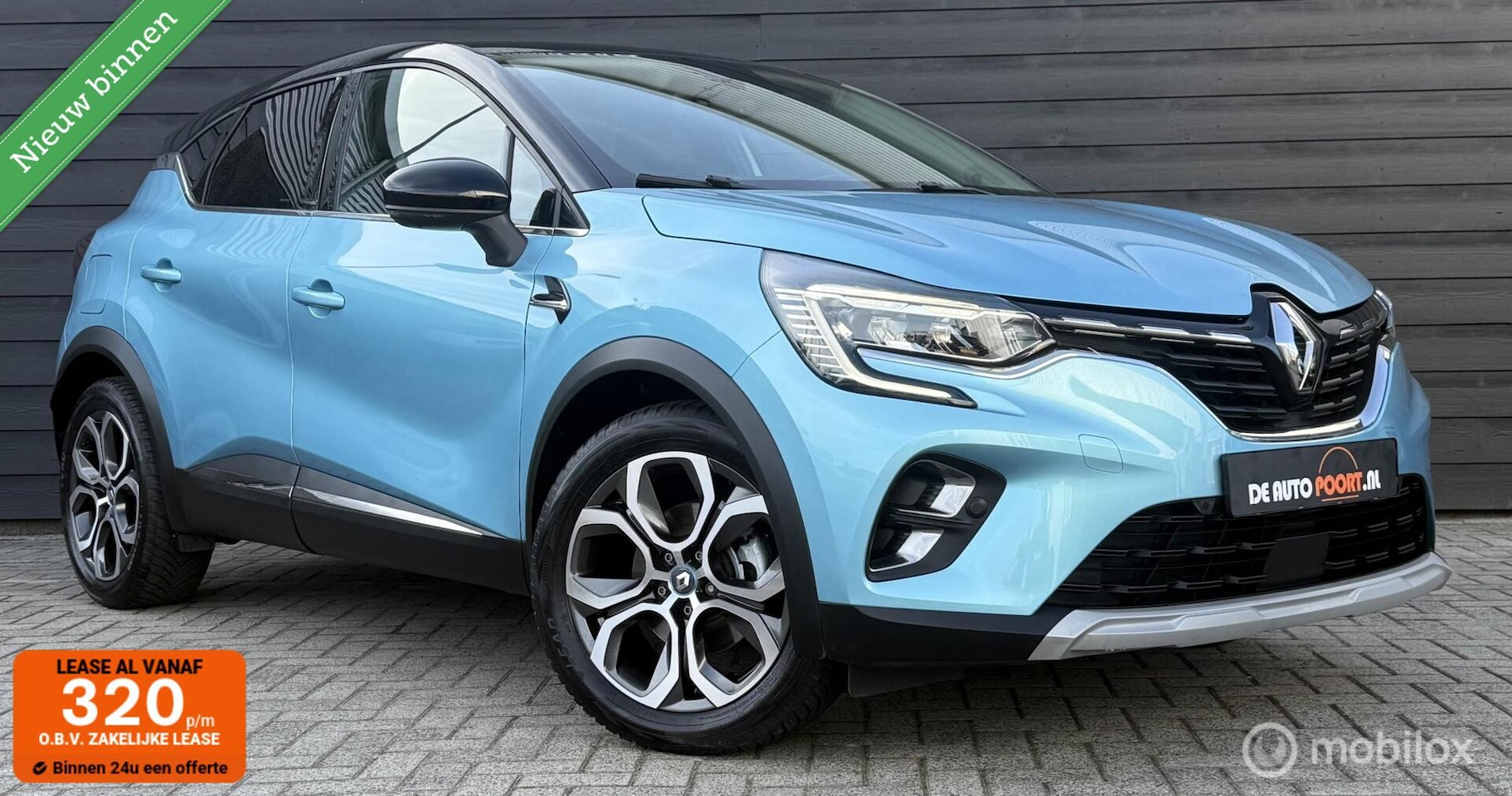 Renault Captur - 1.6 E-Tech Plug-in Hybrid 160 Intens Navi+/LED - AutoWereld.nl