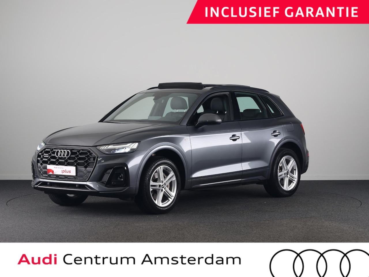 Audi Q5 - 50 TFSI e S edition 299pk | Panoramadak | Navigatie | Parkeercamera | Stoelverwarming | S- - AutoWereld.nl