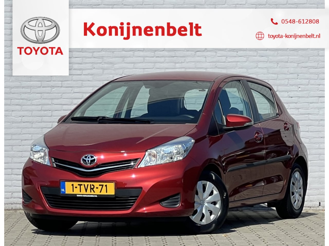 Toyota Yaris - 1.3 VVT-i Now 5-deurs | Trekhaak | NL auto | Airco - AutoWereld.nl