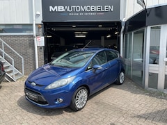 Ford Fiesta - 1.25 Ghia//5DRS/Airco/Blauw/Sport Velgen/APK/Onderhoudshistorie
