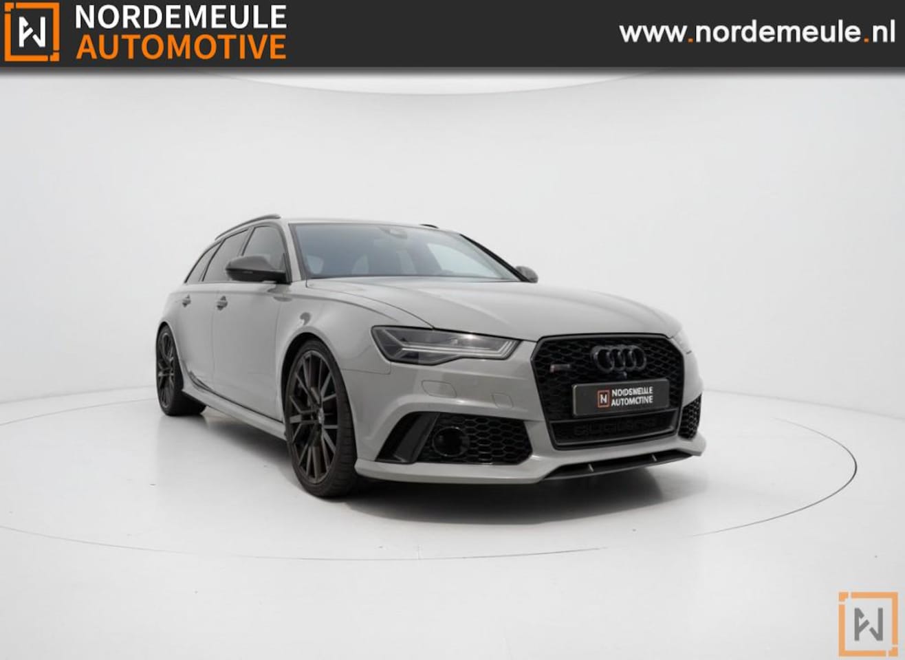 Audi RS6 - 4.0 TFSI RS6 Q. PL +, NARDO GREY, PANO, BOSE, ACC - AutoWereld.nl
