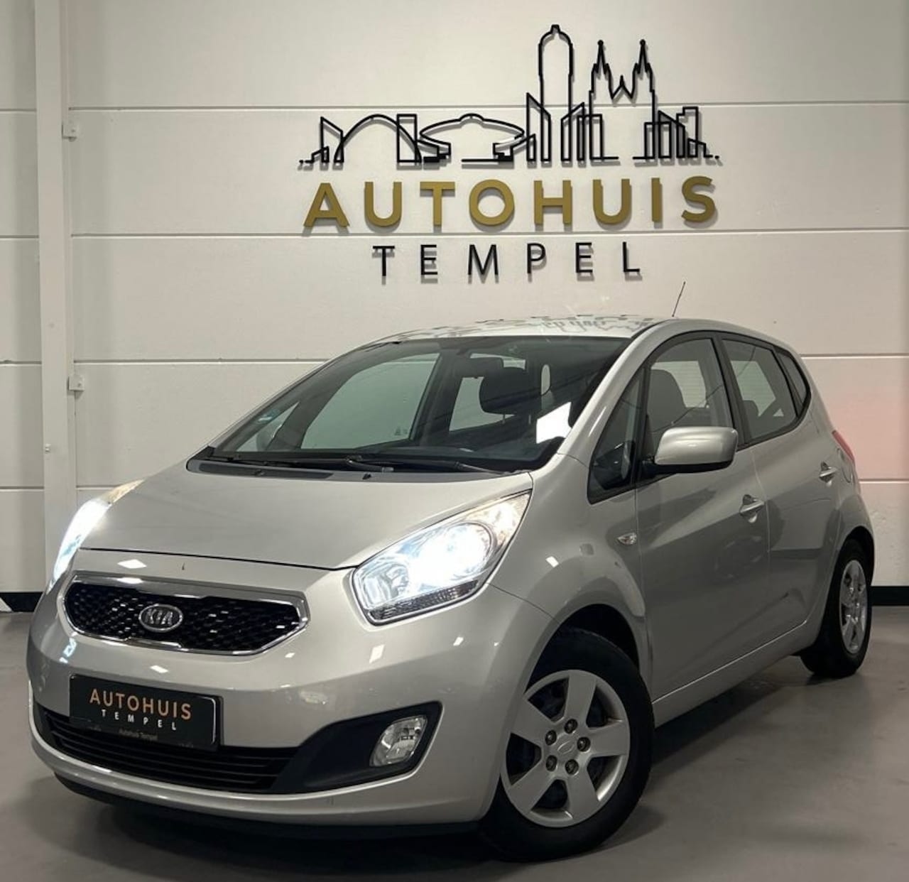 Kia Venga - 1.6 CVVT X-tra Nap Airco Cruise Trekhaak Isofix Nwe Koppeking Nwe APK - AutoWereld.nl
