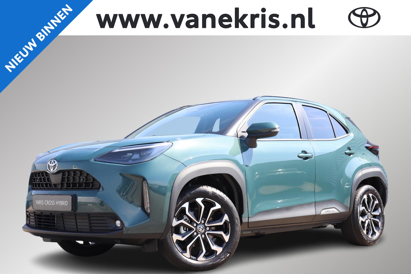 Toyota Yaris Cross - 1.5 Hybrid 130 Dynamic 1.5 Hybrid 130 Dynamic, Comfort Pack, Vaste Trekhaak, Snel leverbaar, Stuur & Stoel Verwar - AutoWereld.nl