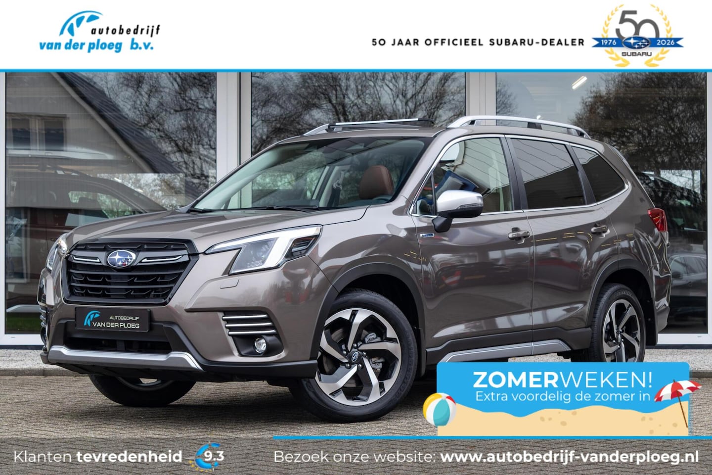 Subaru Forester - 2.0i CVT e-BOXER Premium | Eyesight | Trekhaak | Lederen bekleding | - AutoWereld.nl