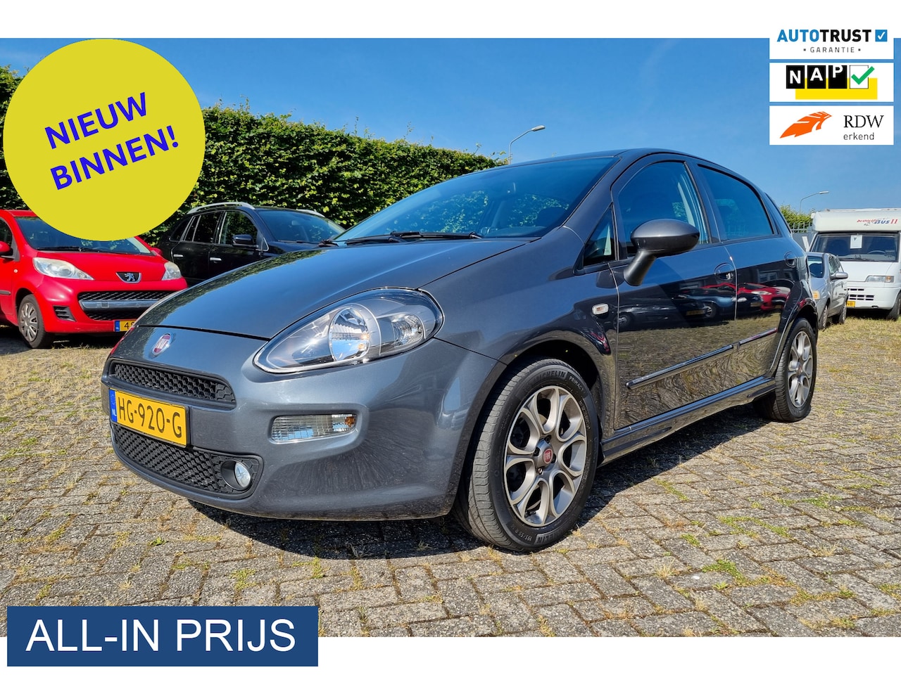 Fiat Punto Evo - 1.3 M-Jet Lounge ✅ZEER NETTE AUTO!! - AutoWereld.nl
