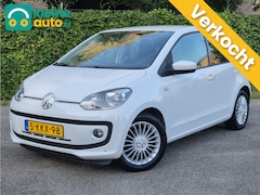 Volkswagen Up! - 1.0 high up BlueMotion | Leer | CruiseControl | Parkeersensoren