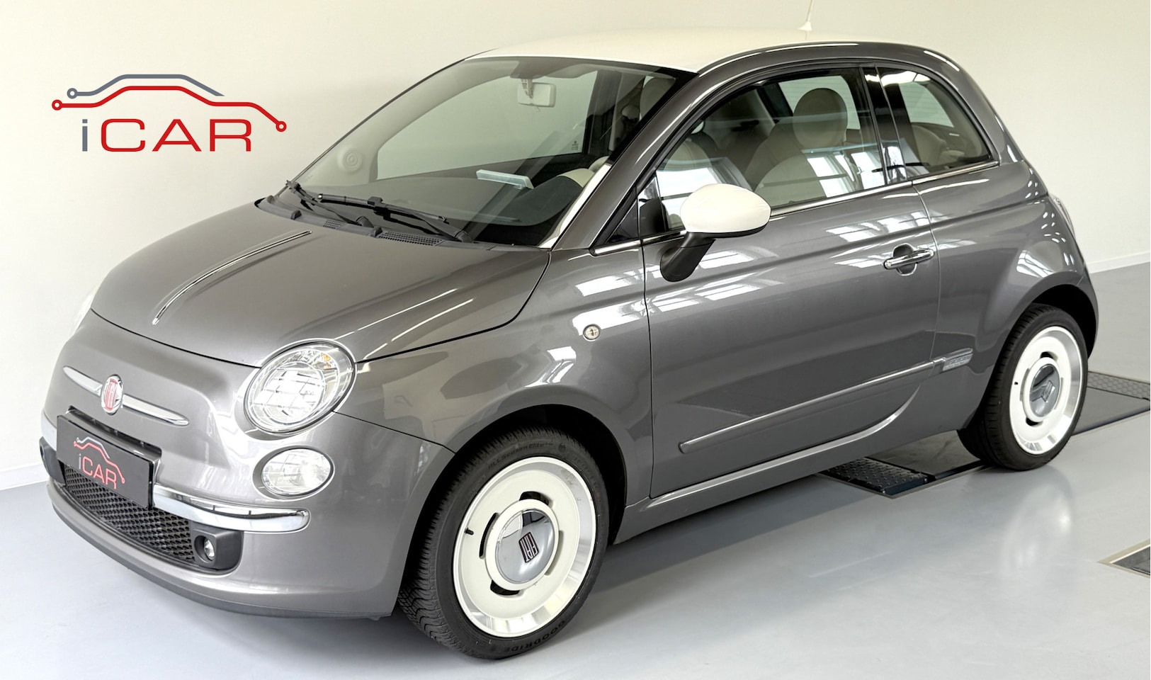 Fiat 500 - 1.2 Vintage '57 Retro-Leder-gratis Carplay-77.000KM - AutoWereld.nl