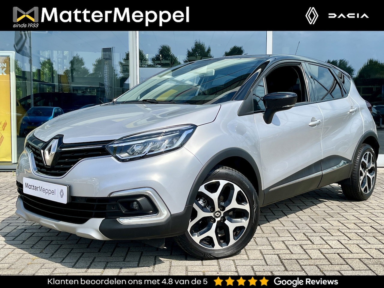 Renault Captur - 1.3 TCe 150 EDC Intens | Trekhaak | Navigatie | Climate Control | Android Auto | Achteruit - AutoWereld.nl