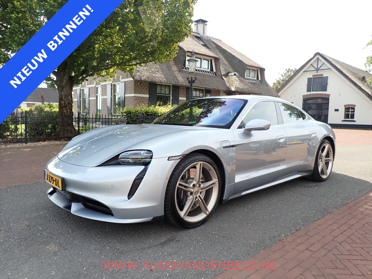Porsche Taycan - Turbo 626pk 92%SOH SPORT-CHRONO/ACC/BURMESTER/360-CAMERA - AutoWereld.nl