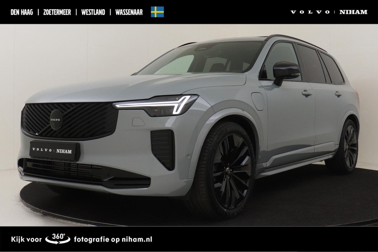 Volvo XC90 - II T8 PLUG-IN HYBRID AWD PLUS BLACK EDITION -PANO.DAK|BOWERS&WILKINS|LUCHTVERING|360°CAM|H - AutoWereld.nl