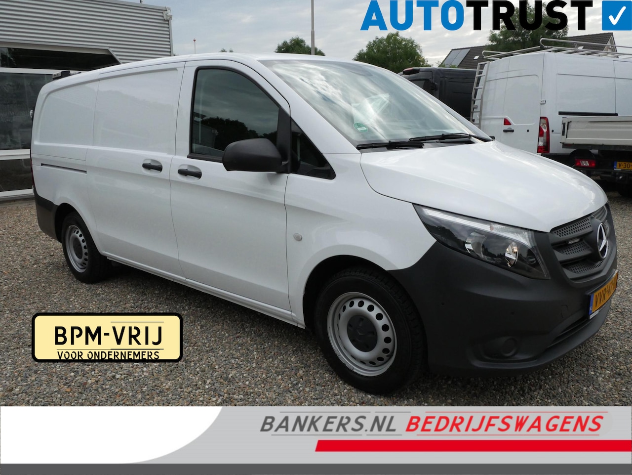 Mercedes-Benz Vito - 110 CDI 110 CDI 100PK, Lang, Airco, 2 x Schuifdeur, Sortimo-inrichting - AutoWereld.nl