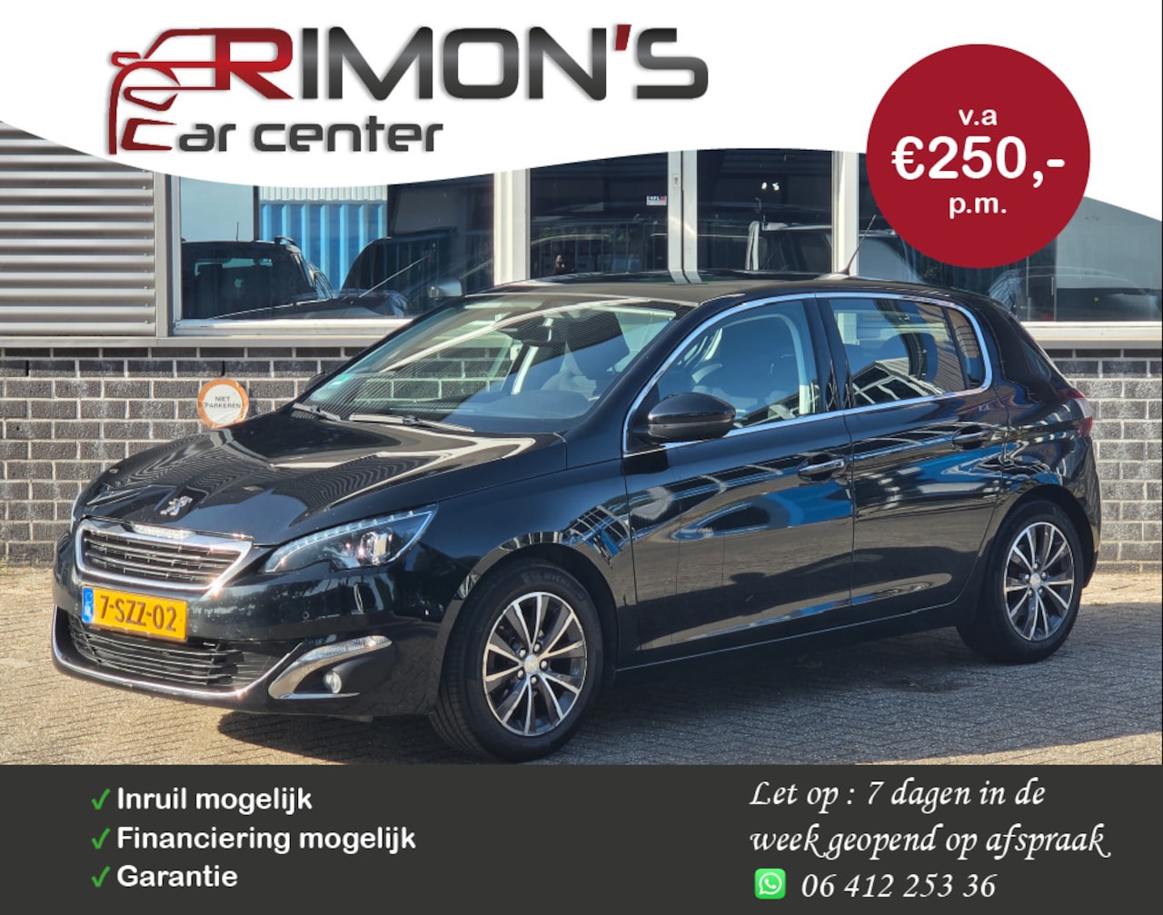 Peugeot 308 - 1.6 THP Première Keylesse Entry Navi Pdc - AutoWereld.nl