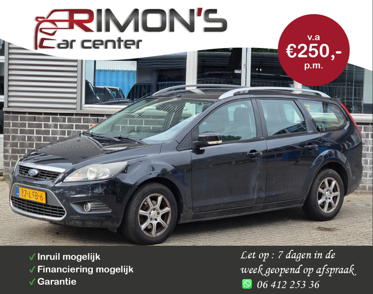 Ford Focus Wagon - 1.8 Limited Flexi Fuel 1.8 Limited Flexi Fuel - AutoWereld.nl