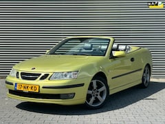 Saab 9-3 Cabrio - 2.0t Vector | Lime Yellow | Airco | Cruise | NL Auto |