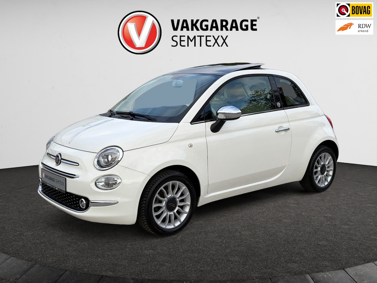 Fiat 500 - 1.2 Lounge | Airco | Cruise | Slechts 71.000 KM | Navi | PDC Achter | All-Season Banden | - AutoWereld.nl