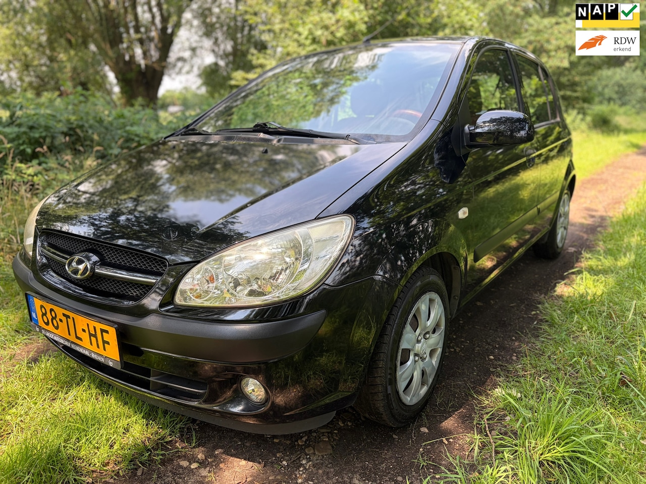Hyundai Getz - 1.4i Active S-Edition/Airco/P.sensor/NEW APK/E.ramen! - AutoWereld.nl