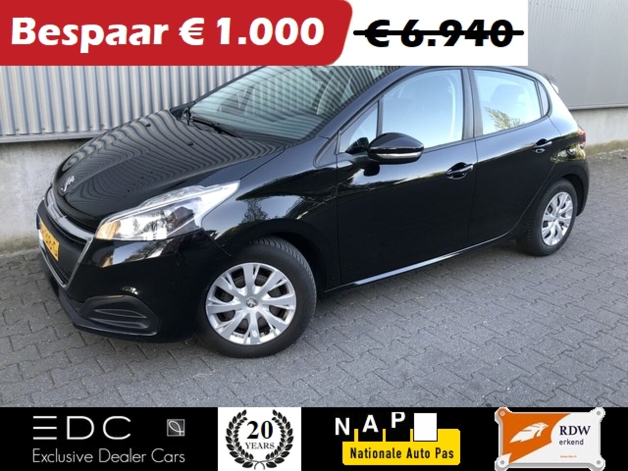 Peugeot 208 - 1.2 Automaat Navi | PDC | Cruise | Airco | Trekhaak | DAB Etc. - AutoWereld.nl