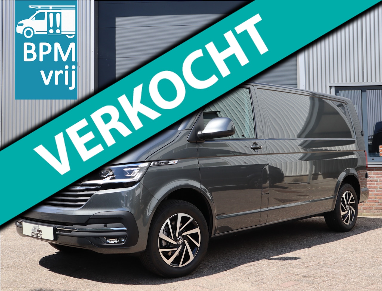Volkswagen Transporter - Bulli 2.0 TDI 150pk DSG, Stoelverw., Leder, Camera, Alarm, Orig.NL, L2H1 - AutoWereld.nl