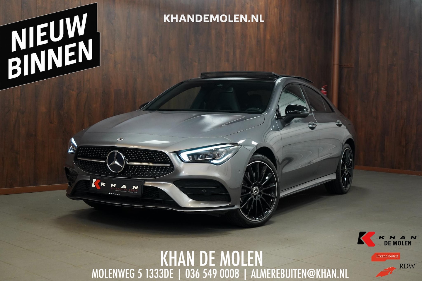Mercedes-Benz CLA-Klasse - 250 e AMG Line PANO|MEMORY|KEYLESS| - AutoWereld.nl