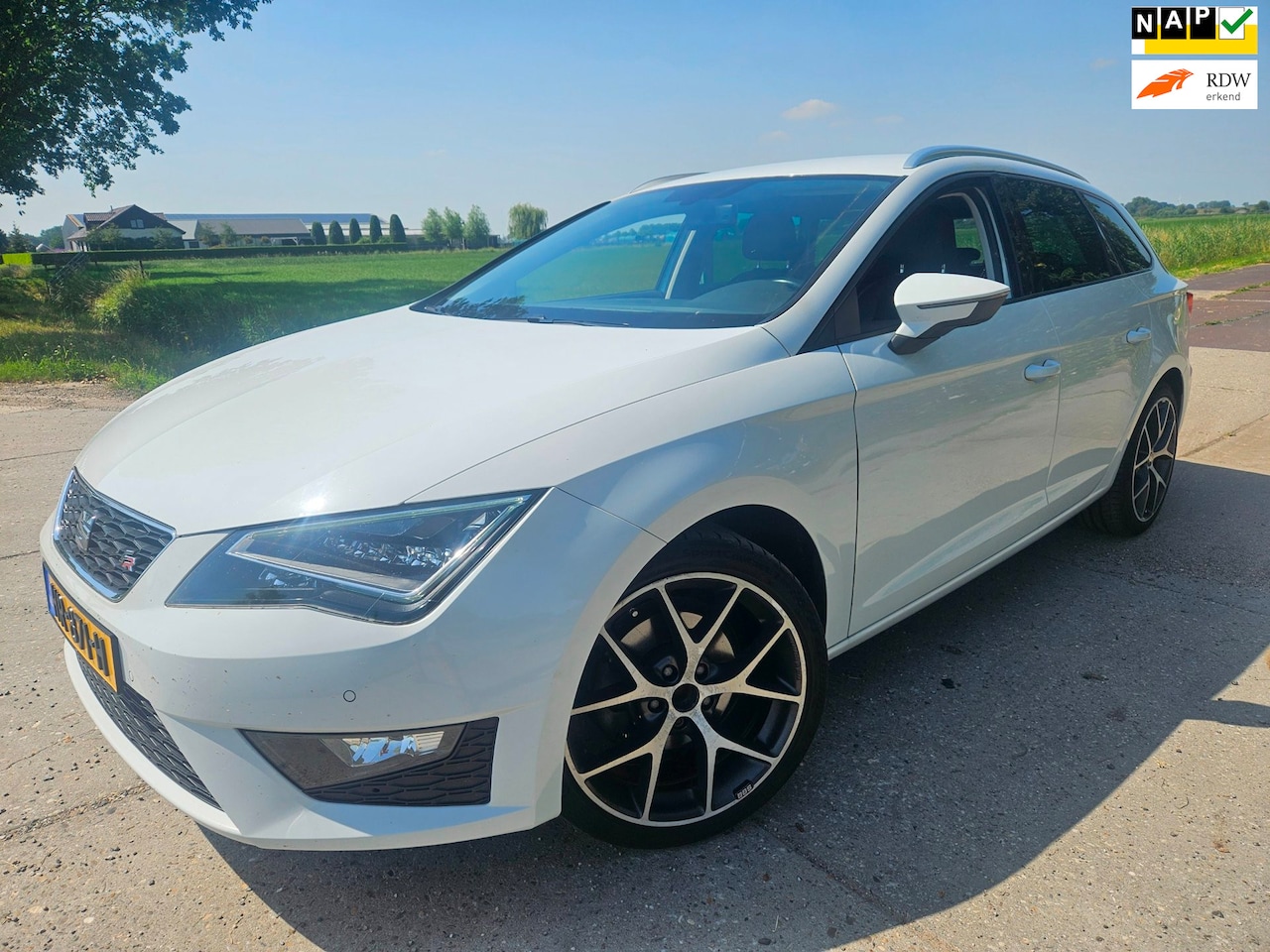SEAT Leon ST - 2.0 TDI FR Connect/ climatronic/ bj 2016 ( euro 6) - AutoWereld.nl