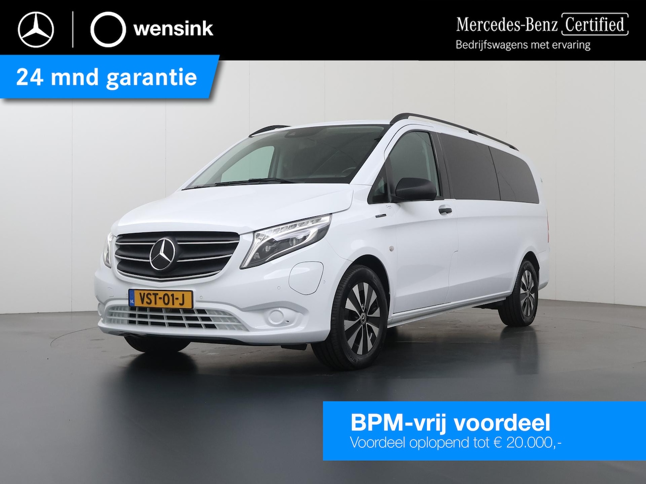 Mercedes-Benz eVito - eVito | XL L3 | 90 kWh | 3-ZITS | LED KOPLAMPEN | 3-ZITS | PARKEERCAMERA | NAVIGATIE | CLI - AutoWereld.nl