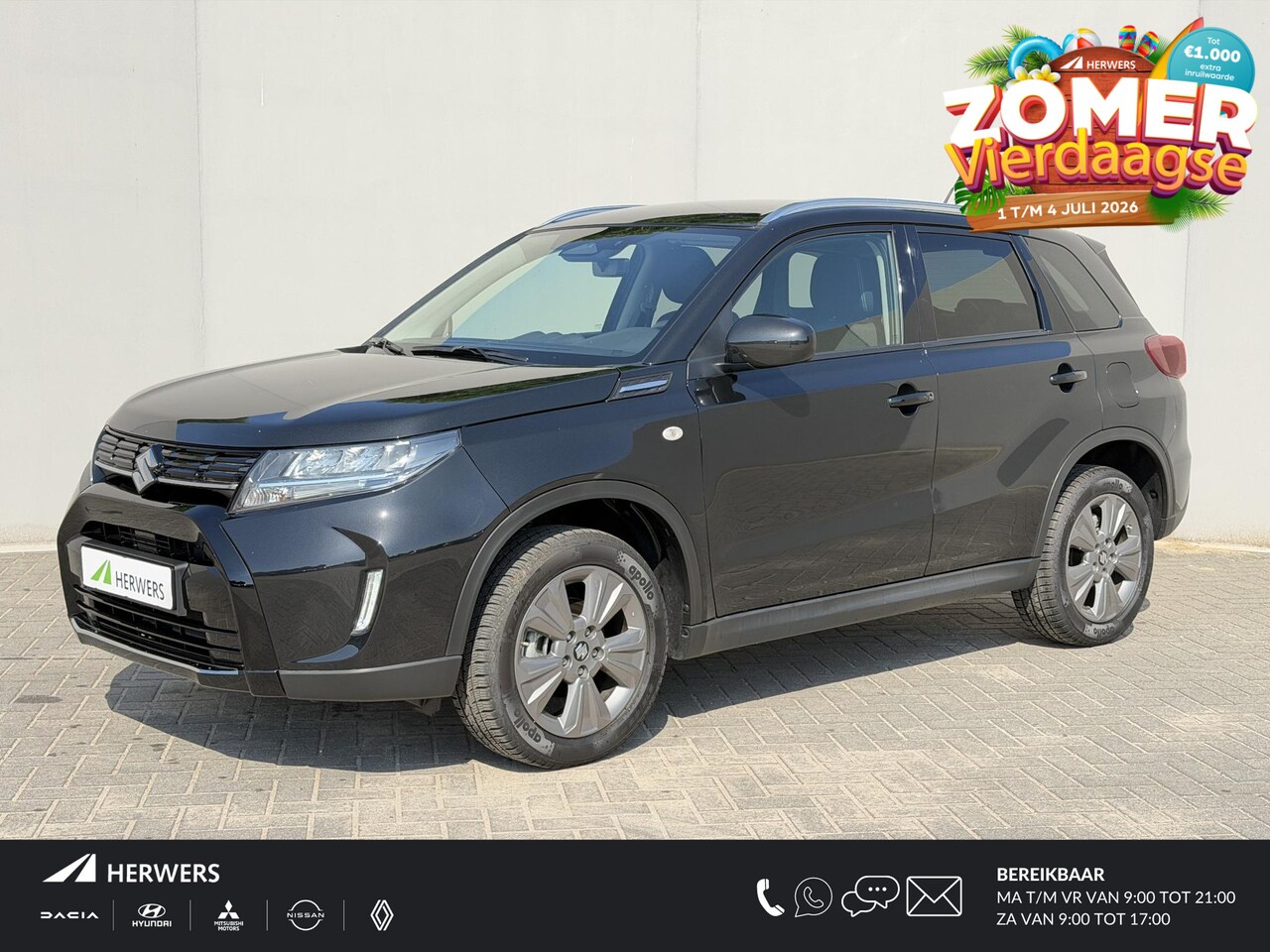 Suzuki Vitara - 1.5 Hybrid Style / Fabrieksgarantie tot 1-2028 / Dealer Onderhouden / Achteruitrijcamera / - AutoWereld.nl
