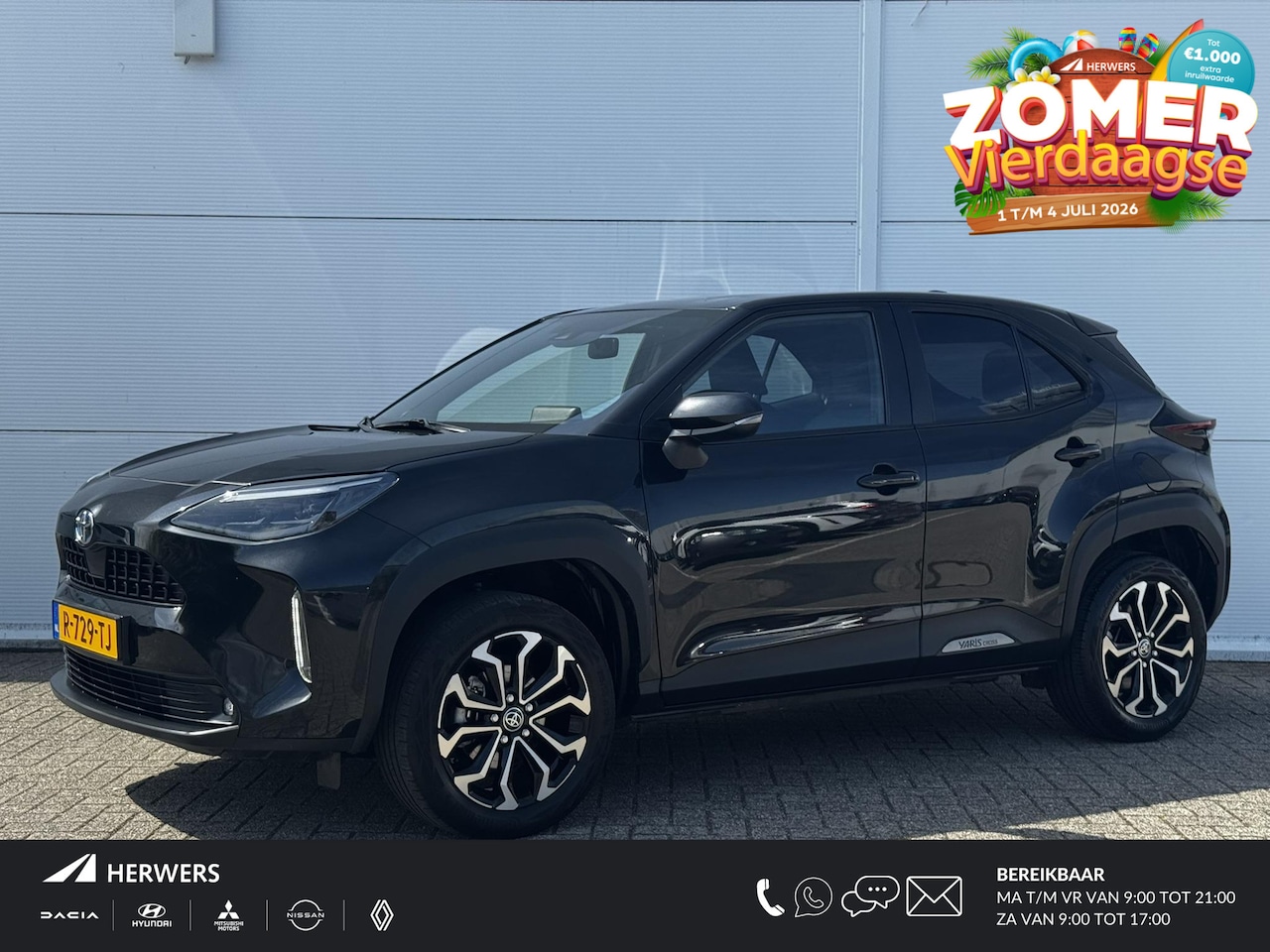 Toyota Yaris Cross - 1.5 Hybrid Dynamic / Navigatie / Apple Carplay / Achteruitrijcamera / Stuur-, Stoel en voo - AutoWereld.nl