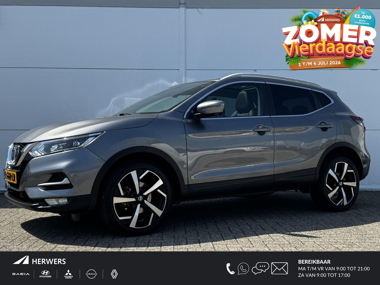 Nissan Qashqai - 1.3 DIG-T Premium Edition /Automaat / Panoramadak / Leder / Climate Control / Stoelverwarm - AutoWereld.nl