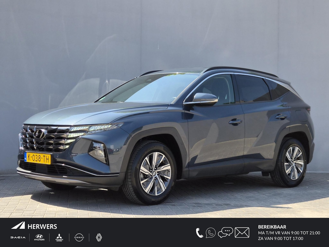 Hyundai Tucson - 1.6 T-GDI HEV Comfort Smart / trekhaak vast / Trekgewicht 1650 kg / Elektrische achterklep - AutoWereld.nl
