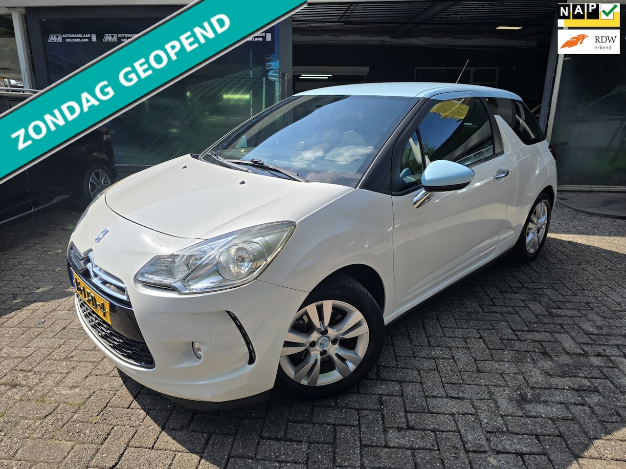 Citroën DS3 - 1.6 So Chic | 12MND GARANTIE | AIRCO | CRUISE | LMV | NW APK | ELEC RAMEN | - AutoWereld.nl