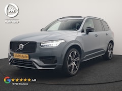 Volvo XC90 - T8 Recharge AWD R-Design 7 Pers Long Range PHEV 456pk Dealer O.H | Luchtvering | Trekhaak