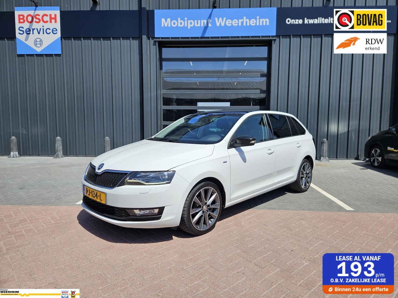 Skoda Rapid Spaceback - 1.0 TSI automaat Greent Drive PANODAK NIEUWSTAAT! - AutoWereld.nl