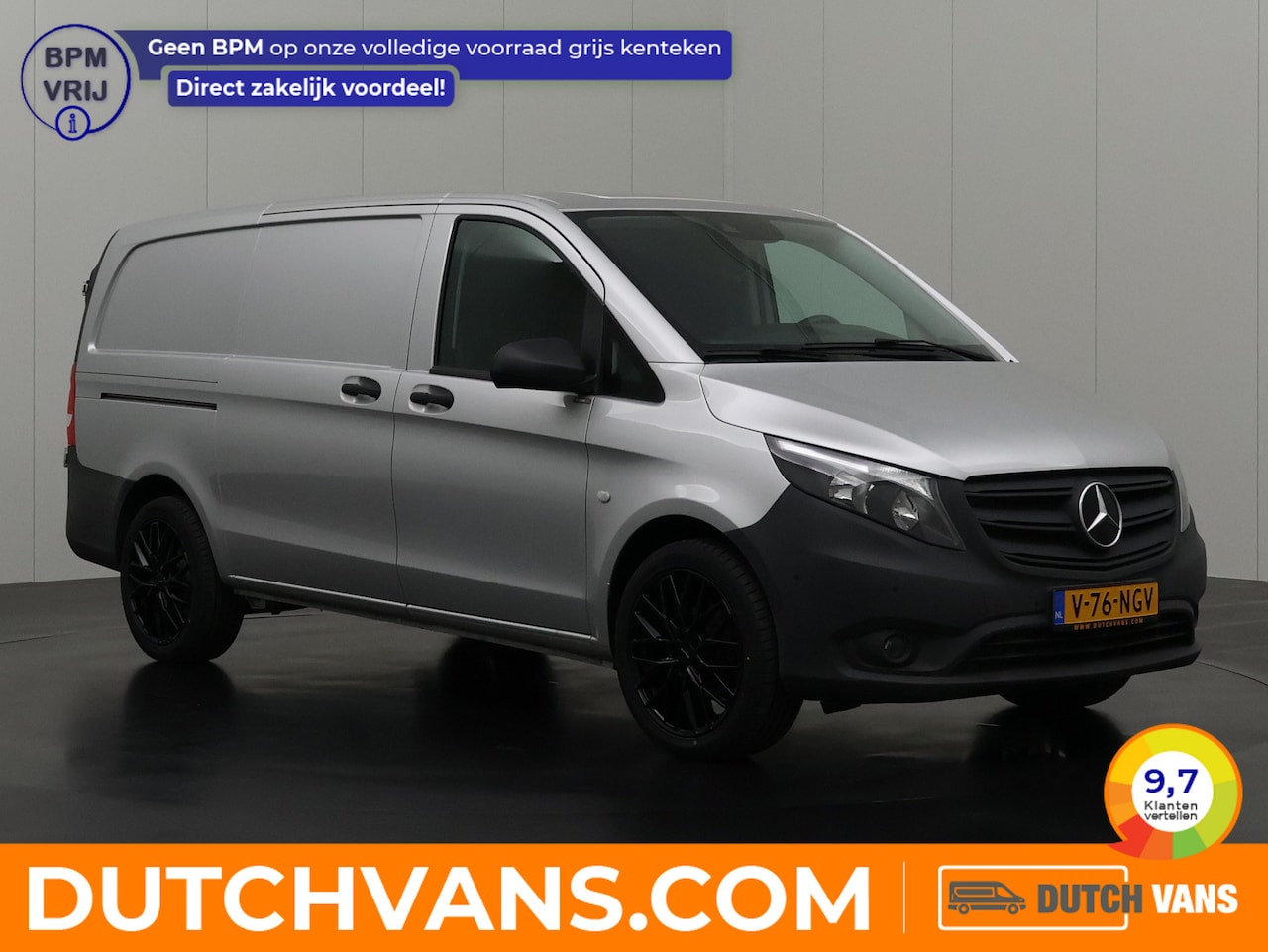 Mercedes-Benz Vito - 116CDi 9G-Tronic Automaat Lang | Navigatie | Multimedia | 3-Zits - AutoWereld.nl